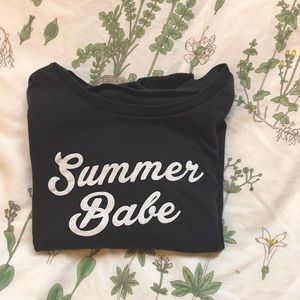 Summer Babe Cropped Top